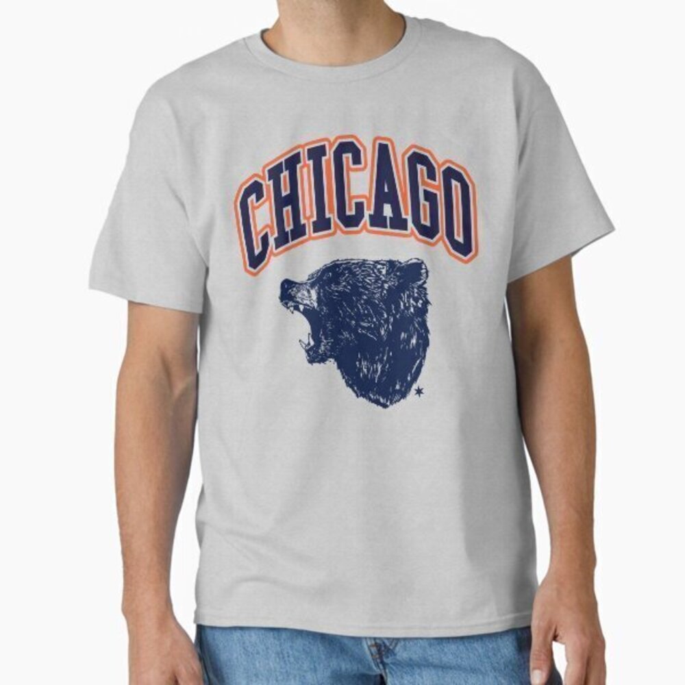 Bear Down Chicago (Light) Classic T-Shirt - Picture 1 of 4